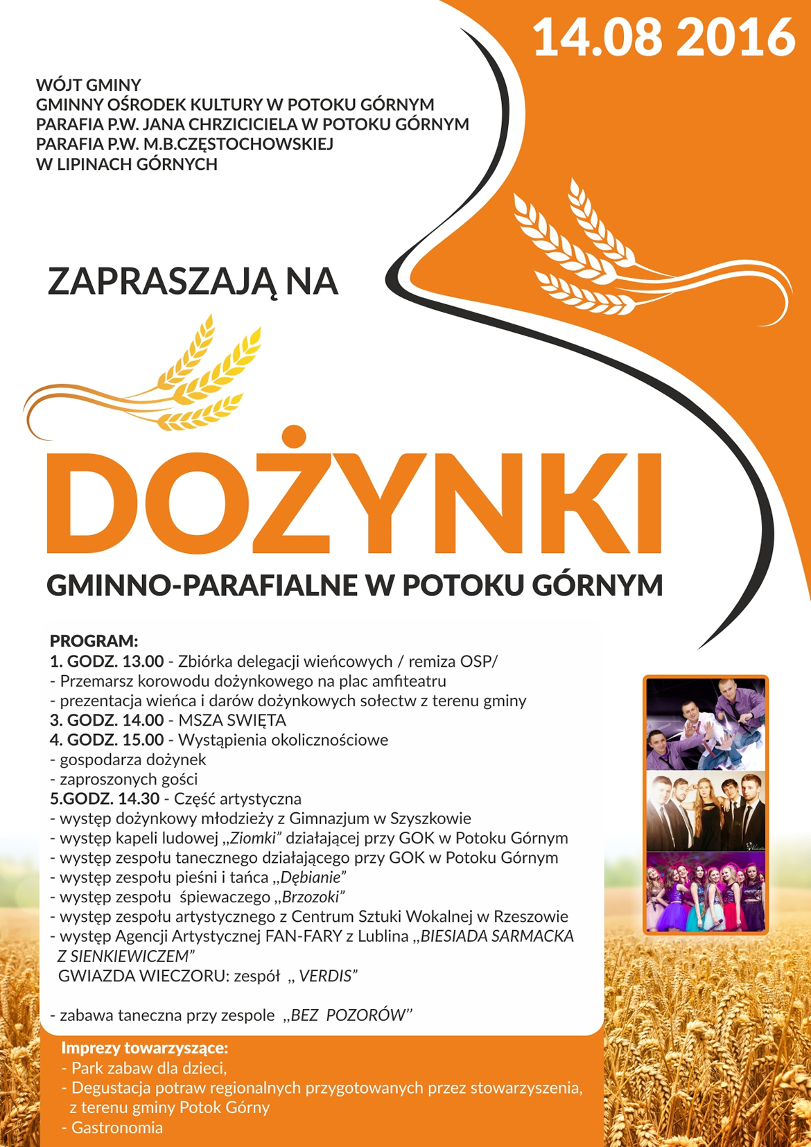 dozynki potok gorny 2016