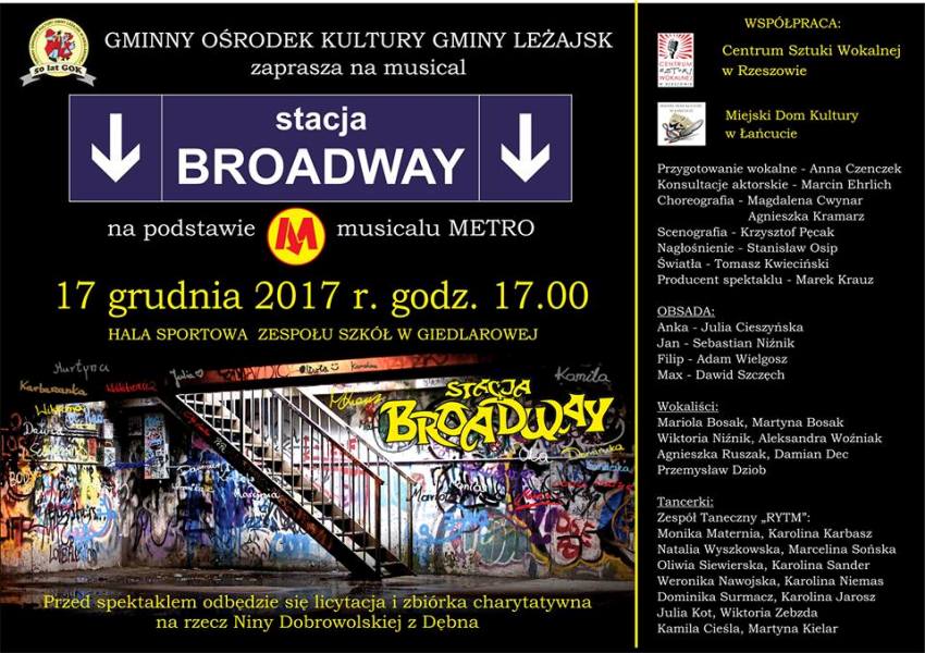 musical metro plakat