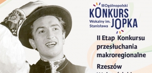 II etap III Konkursu Wokalnego im. Stanisława Jopka w Klubie Turkus Wojewódzki Dom Kultury w Rzeszowie.